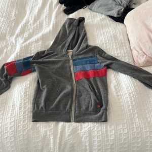 Aviator nation, kids zip up hoodie